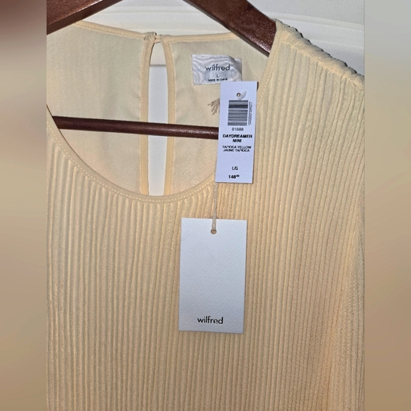 NWT Wilfred Daydreamer Mini Dress - Picture 4 of 5